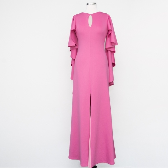 Black Halo By Laurel Berman | Baldwin Gown in Pink Wink - Picture 2 of 15